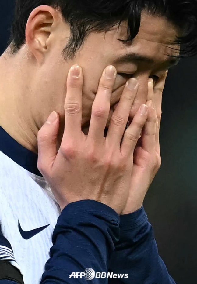 '이럴수가' SON 충격 평점→압권의 골대 강타에도 "경기장에서 보이지 않았다" 일침