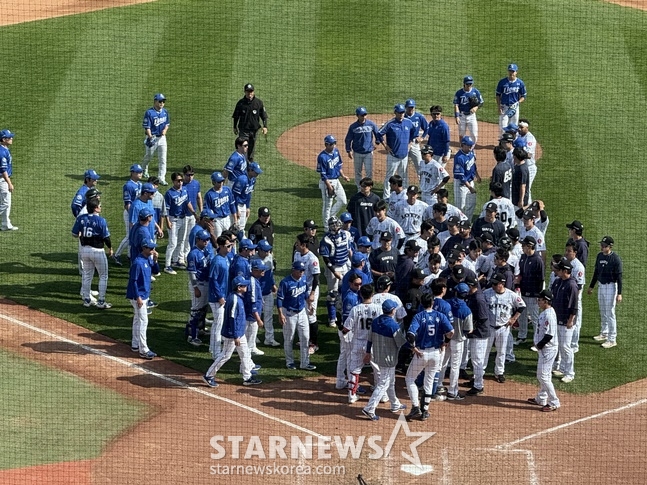 <b>롯데</b> '헤드샷·벤클' 모두 이겨내고 3연전 스윕→선두 싸움 재밌어졌다...