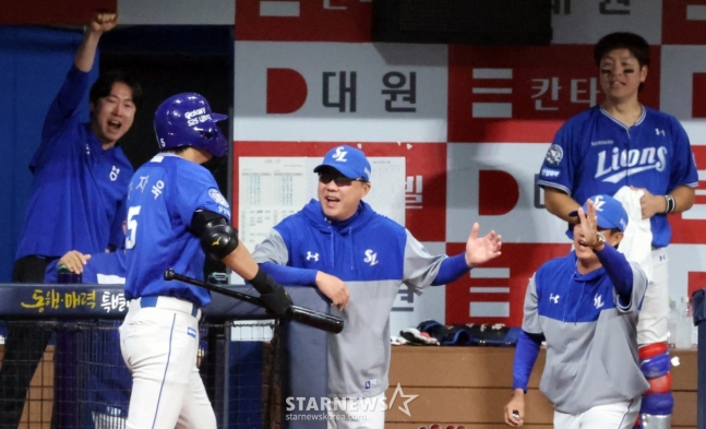 <b>레예스</b> '7⅔이닝 압권투'-구자욱 '14G 만에 대포', 삼성은 질 수 없었다...