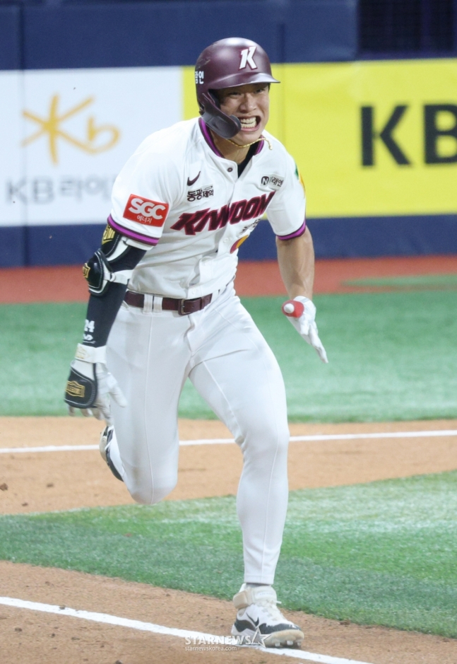 <b>이종범</b> 넘어선 <b>송성문</b>, 30연속 <b>도루</b> 성공 신기록! 28년 만에 KBO 리그 새...