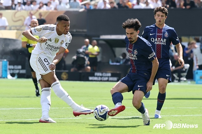 '<b>이강인 환상</b> 로빙<b>패스</b>→피날레골' PSG, 레알 4-0 무참히 파괴 '클럽 WC ...