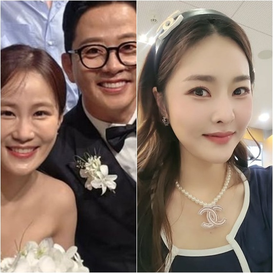 [단독]'박나래 아니었다'..김준호<b>김지민 결혼식 부케</b>는 한윤서 품에