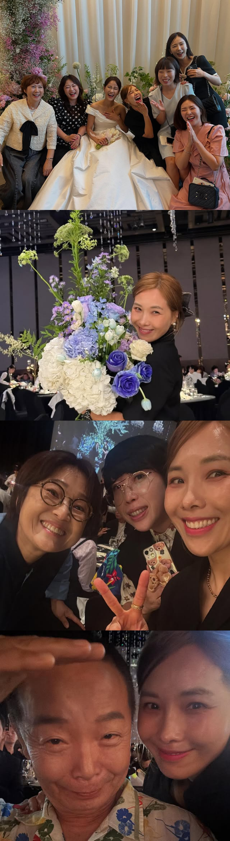 <b>김준호</b><b>김지민 결혼식</b>, 코미디언 총집합..신봉선 "이런 게 잔치"