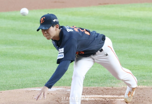 한화 13연승 저지했던 <b>두산</b>, 또 11연승 길목에서 멈춰 세웠다!→5홈런 맹...