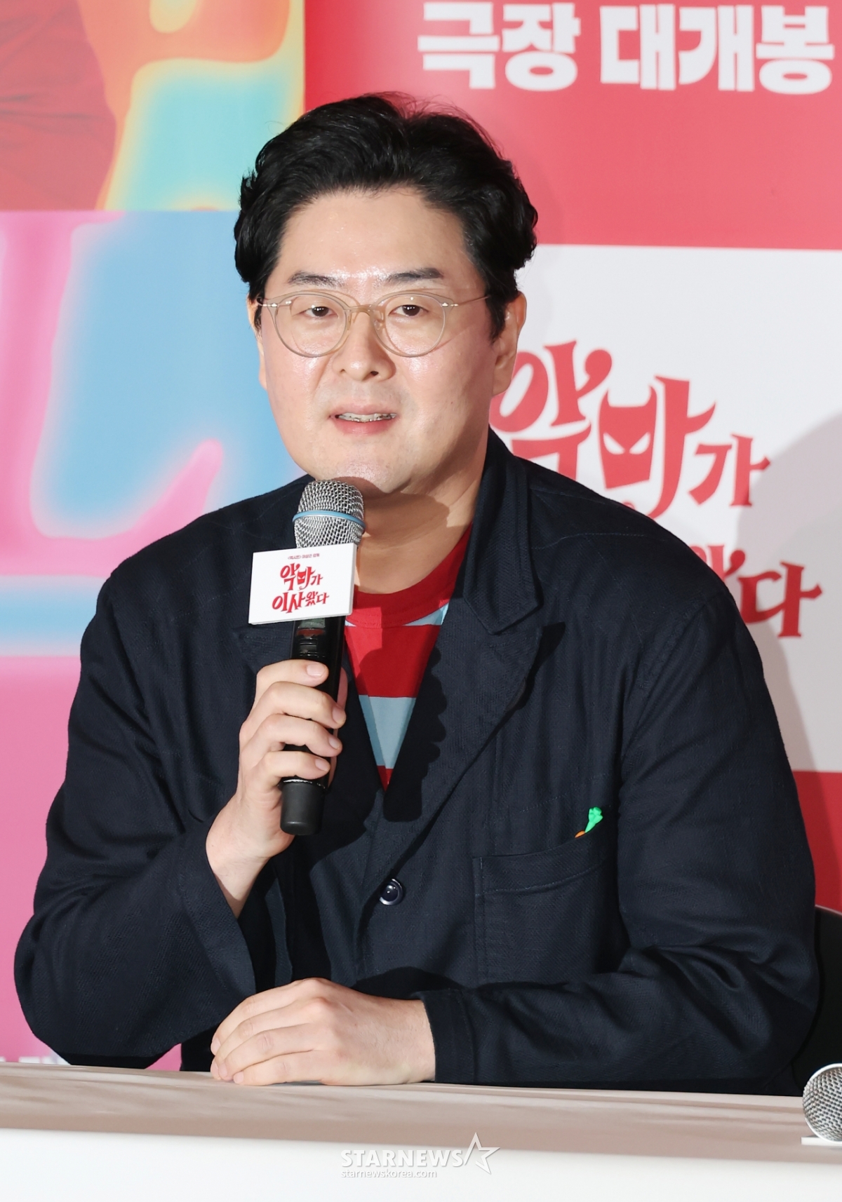 답변하는 '<b>악마가 이사왔다</b>' 이상근 감독[포토]