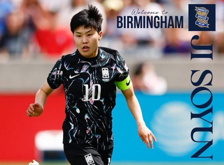 [오피셜] '전설' <b>지소연</b>, 3년 만에 英 복귀했다! <b>버밍엄</b> WFC <b>임대 이적</b>.....