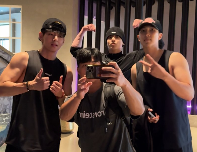 BTS’s Bulk-Up Era: RM, V, & Jungkook’s Fitness Transformations Are Driving Fans Wild