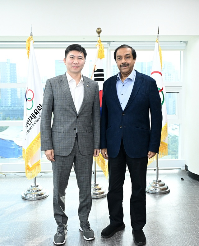 유승민 회장, 국제<b>스포츠</b>기구 주요 인사들과 회동... 대한체육회 네트워...