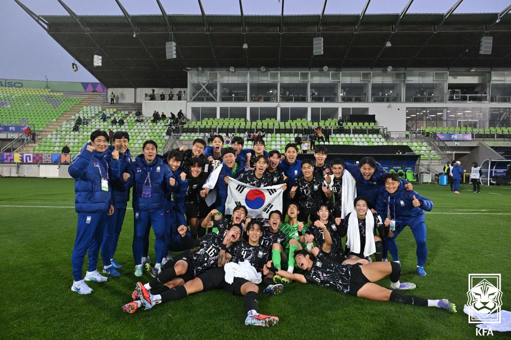 '日 16강 탈락' 이제 한국만 남았다, 아시아 자존심 걸린 U20 월드컵 8강...