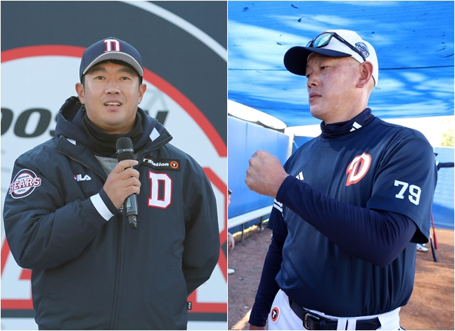 [단독] 김지용-박정배, <b>두산</b> 떠나 KIA 간다! <b>정재훈</b>과 <b>투수 코치</b> '트레이...