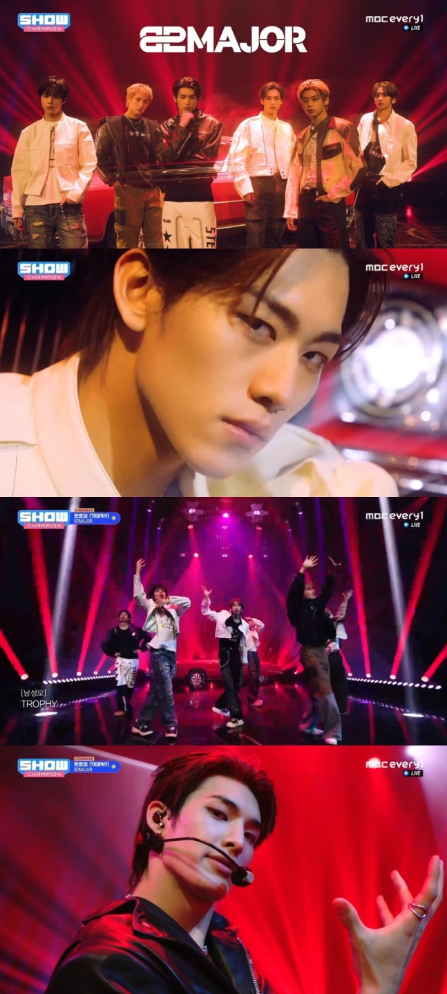82메이저, '쇼챔' 무대 위 '트로피' 제대로 꽂았다...K팝 '힙스터' 등극 | 인스티즈