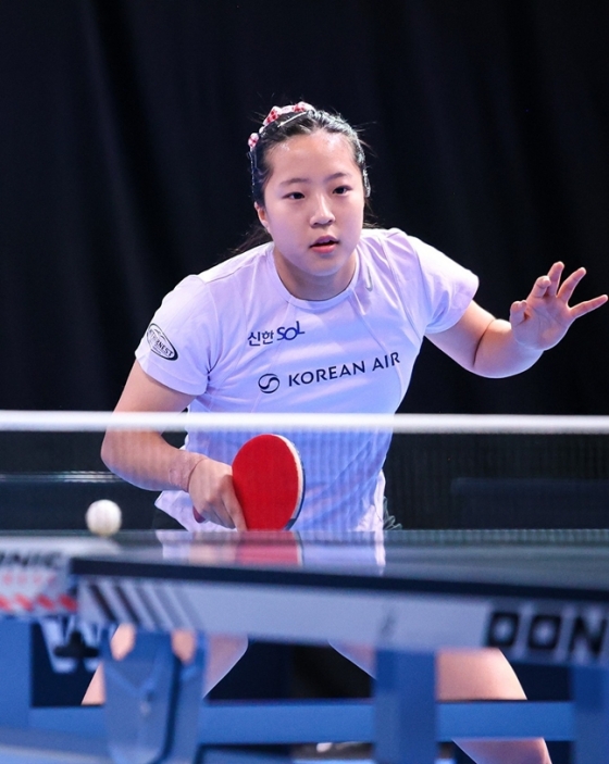 '압도적' <b>신유빈</b>, WTT <b>챔피언스</b> 3-0 대승→손쉽게 8강 <b>진출</b>... 연속 <b>4강</b> 도...