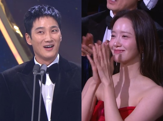 <b>안보현</b>, <b>청룡영화상</b> 男신인<b>상 수상</b>..윤아도 행복 [제 26회 <b>청룡영화상</b>]