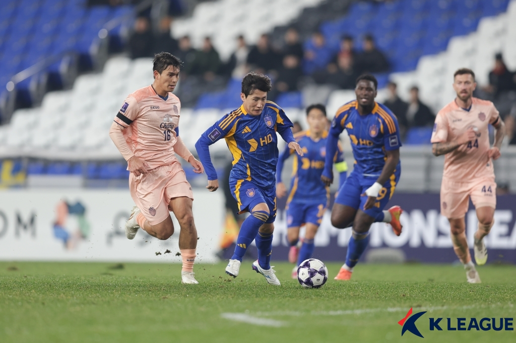 '멸망전 앞두고 로테이션' <b>울산</b>, 태국 <b>부리람</b>과 ACLE 0-0 <b>무승부</b>