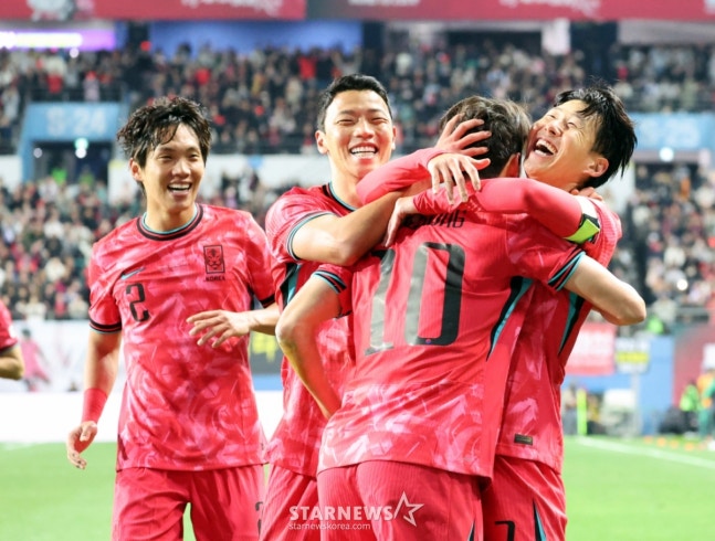 '한국 16위·일본 22위' 격차 더 벌어졌다, 美 매체 '북중미 월드컵 랭킹' 발표