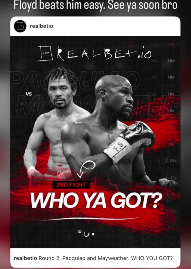 '직접 맞아본' 맥그리거, 메이웨더vs파퀴아오 '역대급 리매치' 결과 확신 "또 쉽게 승리할 것"