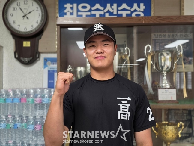 "KIA <b>김선빈</b> 선배 좋아해 <b>야구</b> 시작했죠" 광주일고 <b>김선빈</b>, 포수 1순위 ...