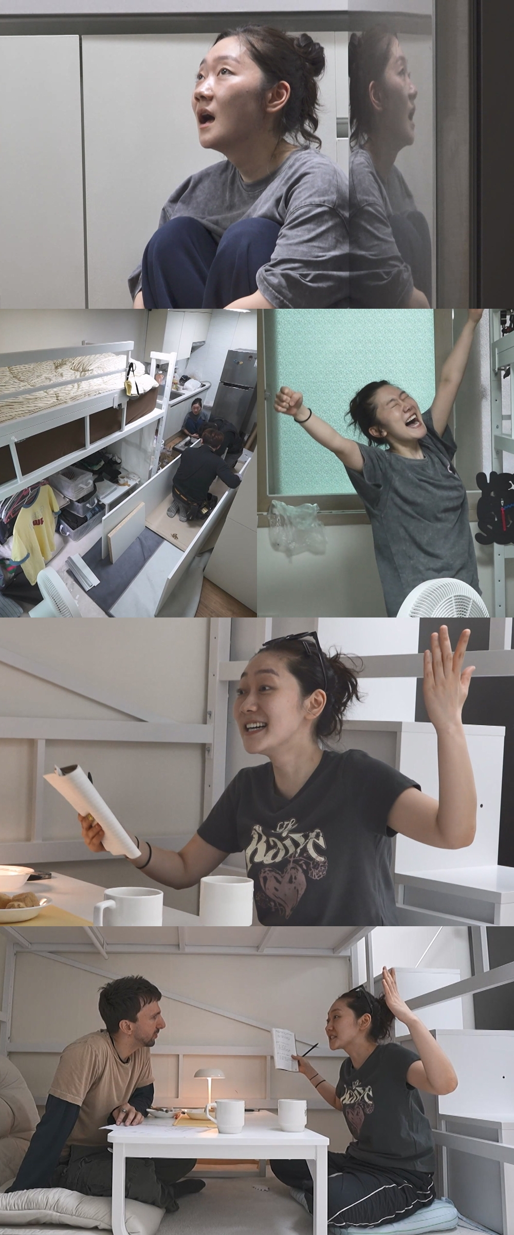 '나혼산' <b>박경혜</b>, 확 달라진 6평 원룸에 감격..또 셀프 인테리어