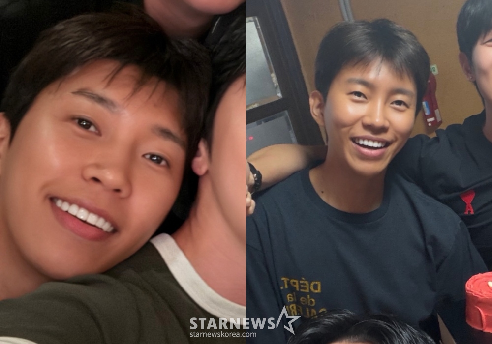 임영웅, 청계산 생일 파티 포착..까맣게 탄 '산골총각' 납시오[스타이슈]
