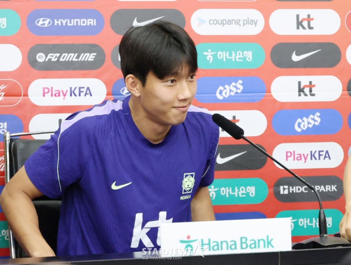 '폭풍 성장→김민재 단짝 파트너' <b>이한범</b> "<b>남아공전</b> 비긴다는 생각 절대...