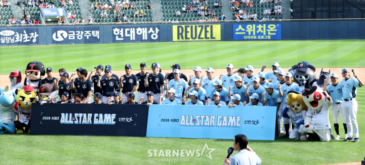 올스타전 레전드 뜬다! '박철순-김경문, 김용수-김동수' 합동 시구-시포...