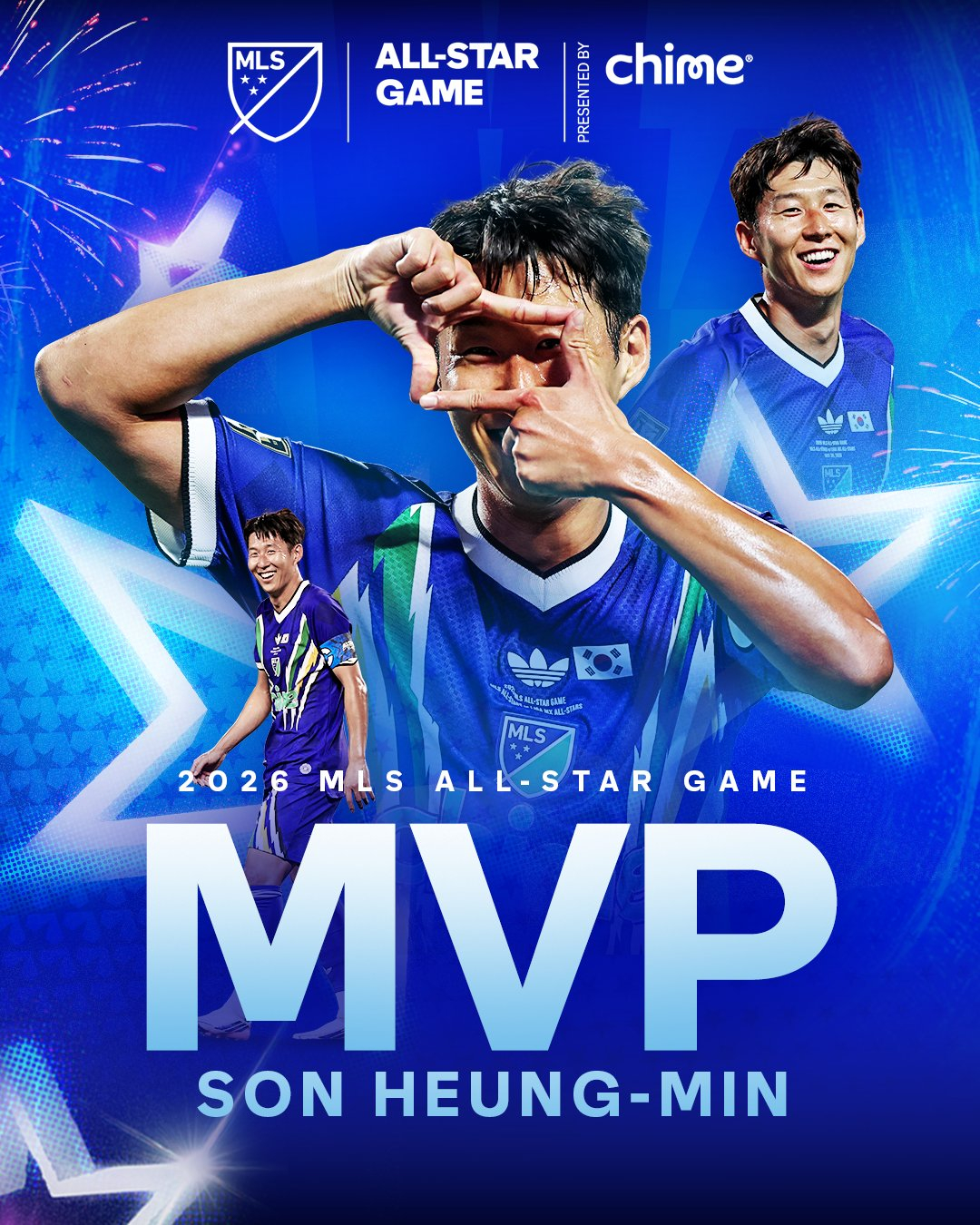 [오피셜] <b>손흥민</b>, 첫 MLS 올스타전서 MVP 영예 "역사상 가장 빠른 <b>멀티골</b>...