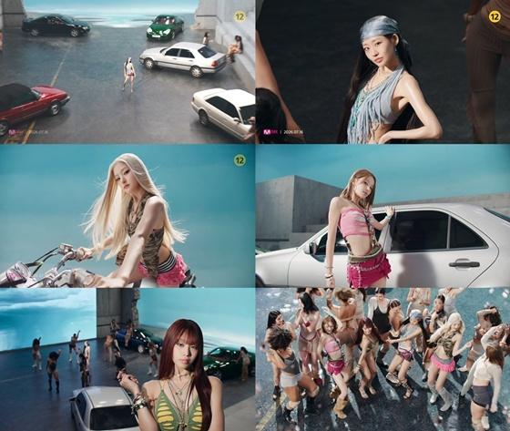 <b>키스오브라이프</b>, 신곡 '<b>스웻</b>' 2차 뮤비 티저 공개