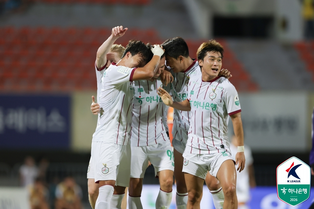 '9경기 무승→2연승 부활' <b>대전</b>, <b>안양</b> 2-1 <b>격파</b>... '드디어' 중위권 보인...