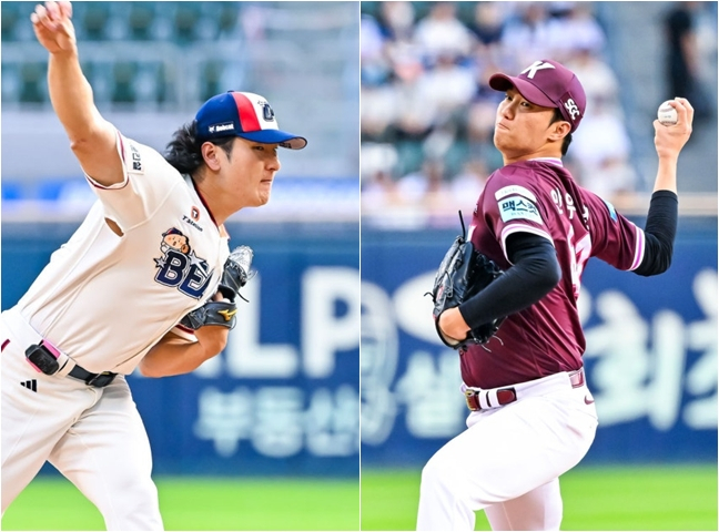 <b>곽빈</b> 160.3 커리어하이 폭발! <b>안우진</b>도 160 맞불→美 스카우트 앞에...