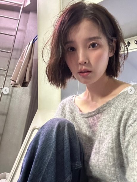 IU Drops MV Shoot Photos for First Single in a Year, and the Bob Is Doing a Lot