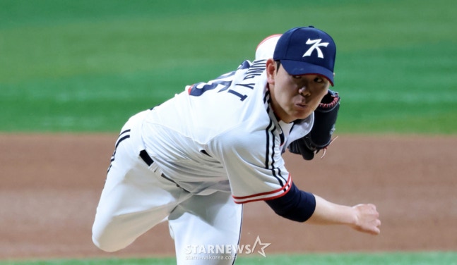 야구대표팀 우완투수 성영탁. /사진=강영조 선임기자