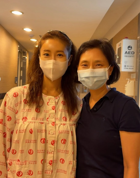 '47세 <b>출산</b>' <b>한다감</b>, 병원서 제대로 케어받았다.."건강 책임져줘서 감사...