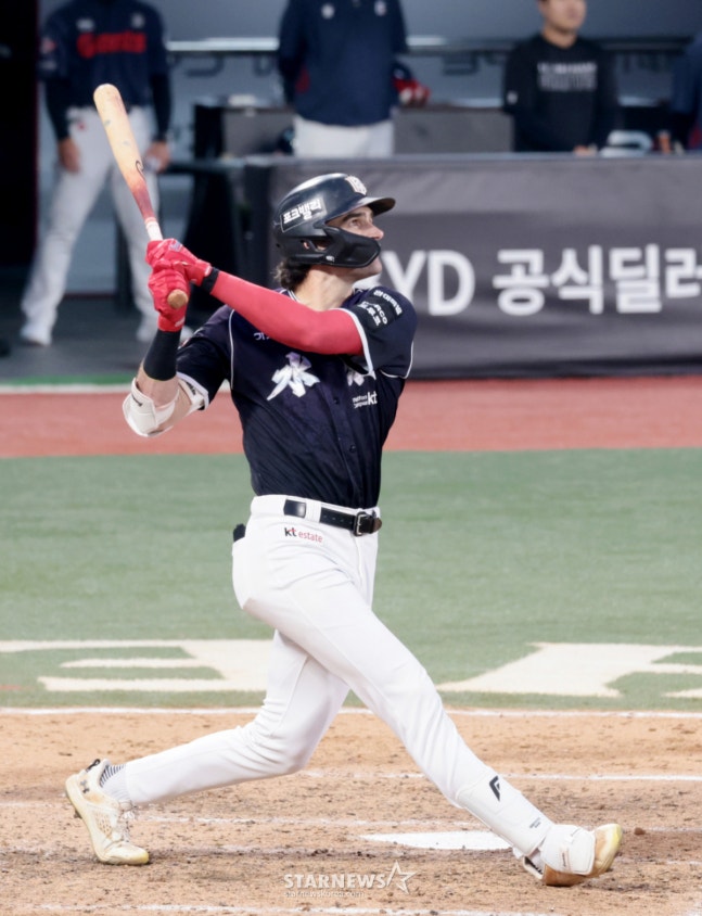 KT 위즈 샘 힐리어드. /사진=김진경 대기자