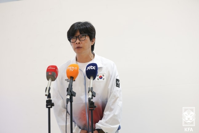 신상우 여자축구대표팀 감독. /사진=대한축구협회 제공