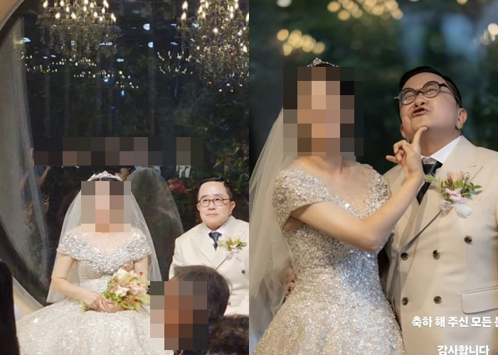 '<b>58세</b> 새신랑' <b>김형진</b>, 미모의 비연예인 아내 공개.."잘 살겠습니다" [스...