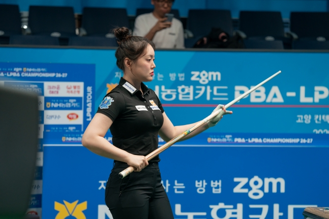 "언니 잘 좀 해봐" 64강 탈락→곧바로 결승행, <b>김보미</b> '3전 4기' 첫 우승...
