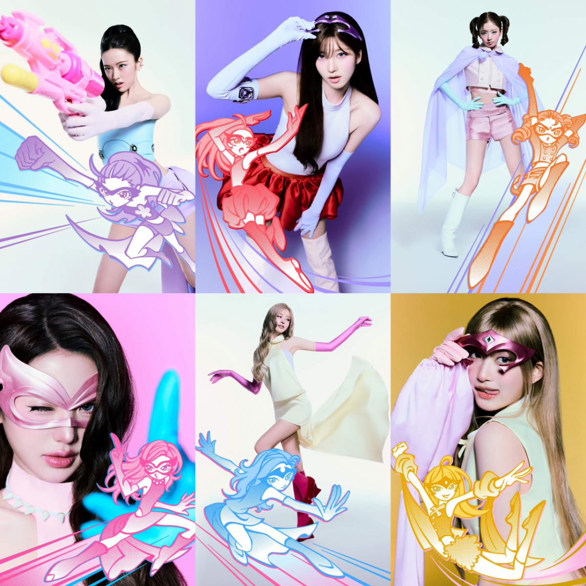 新作「Looks Can Kill」を発表したIVEのメンバー