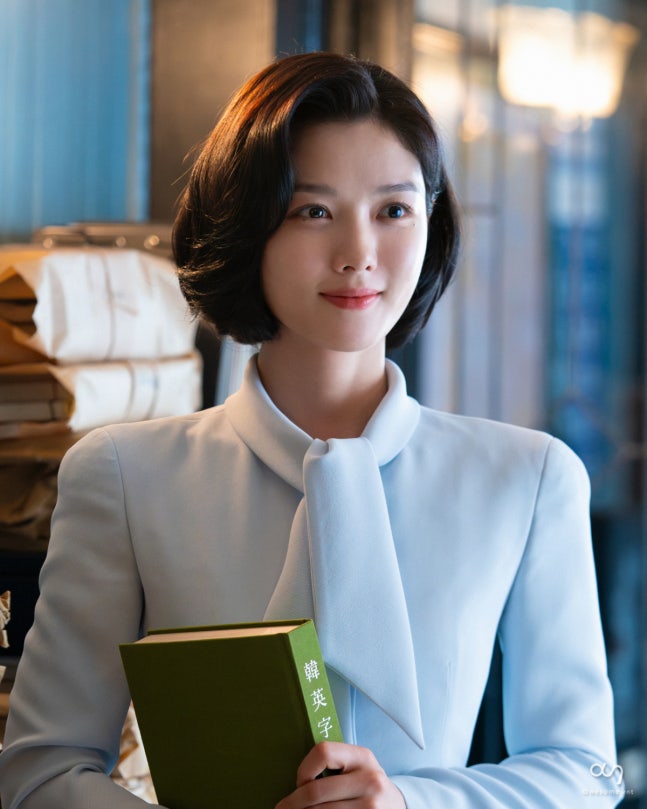 tvNドラマ『100日の嘘』に出演するキム・ユジョン