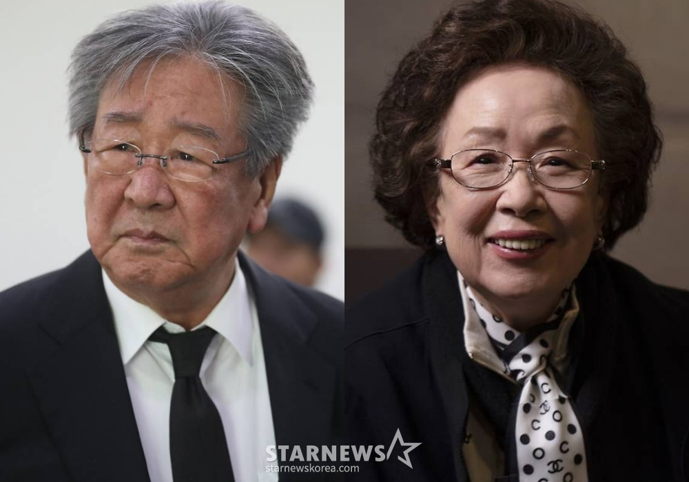 "<b>최불암</b> 씨, 안녕히 가세요"..<b>나문희</b>, 빈소 찾아 마지막 인사[스타현장...