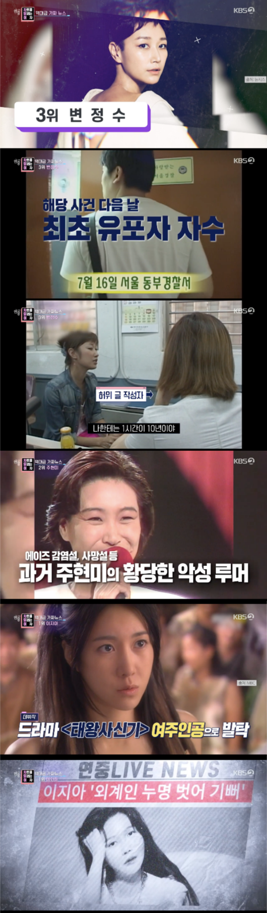 백종원 이혼설 →이지아 외계인설 역대급 <b>가짜뉴스</b> ‘경악’ (‘연중라...