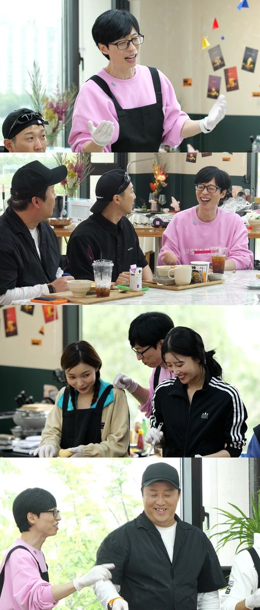 <b>유재석</b>, <b>김종국</b>한테 물들었나..'<b>놀뭐</b>' 멤버들도 질린 단백질 타령 [Oh!쎈...