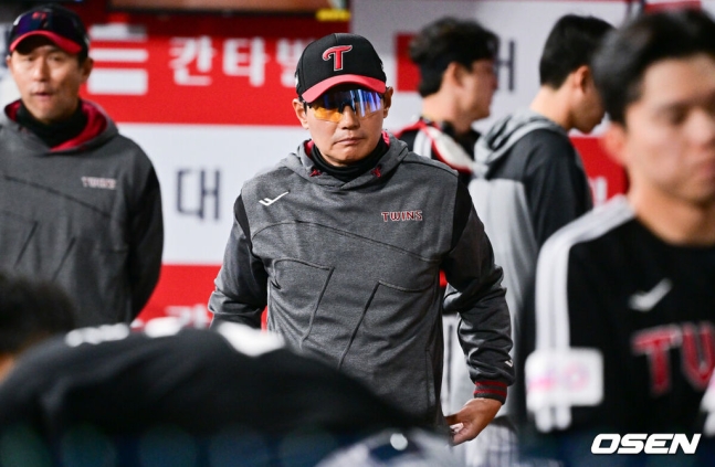 ‘패승패승패패’ LG, 이제 ‘절대 1강’ 아니다...2연속 루징→승률 6할대 ‘추락’