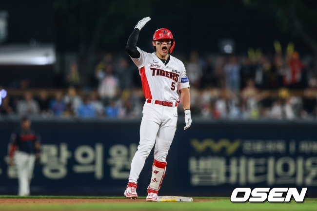 "<b>김도영</b> 피부로 못느꼈나봐" 데이비슨 안정감 극찬한 명장, 초구 한복판...