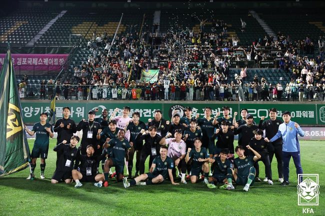K리그2 김포와 부천, 1부리그 팀 잡고 <b>8강</b> 진출