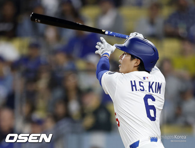 "테오스카 에르난데스 <b>빅리그</b> 와도 <b>김혜성</b> <b>잔류</b> 문제 없다" ESPN
