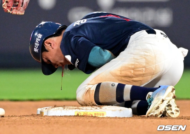 “정말 미안하게 생각한다. 큰 부상 아니길…” 이강철 감독, 장두성 부상에 진심 사과 [오!쎈 대구]