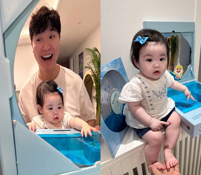 <b>박수홍</b>, 김다예 쏙 빼닮은 요정 같은 <b>딸</b>…'70억 압구정 신혼집 일상