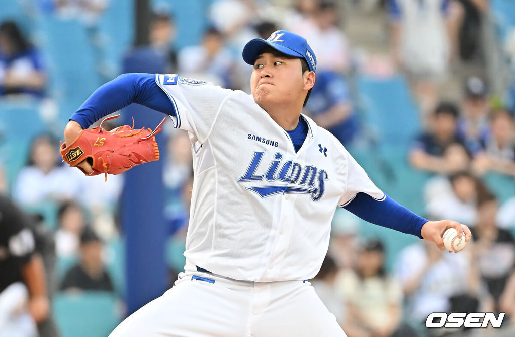 충격! 삼성 <b>이승현</b>, <b>팔꿈치 피로 골절</b>…"올 시즌 쉽지 않을 듯" 대체 선...