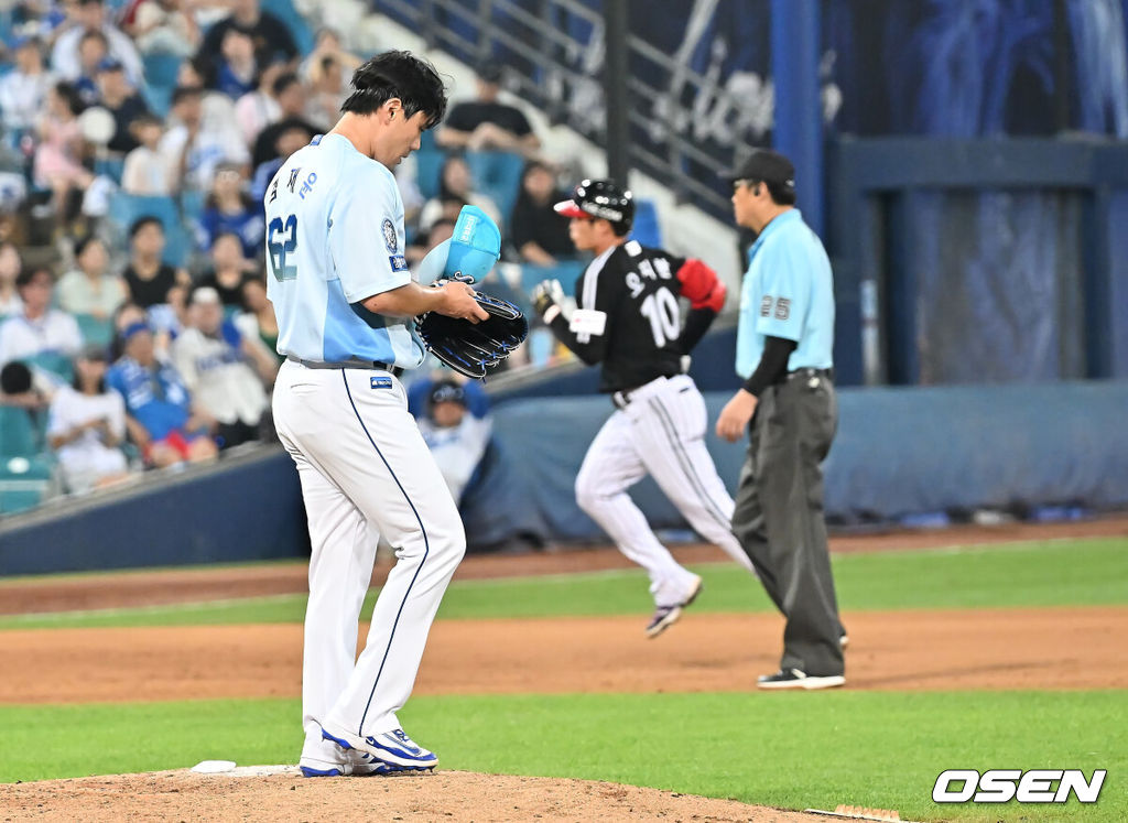 ‘MRI 검진→<b>발바닥 건염</b> 부상→2경기 연속 결장’ <b>강민호</b>, 왜 1군 엔트...