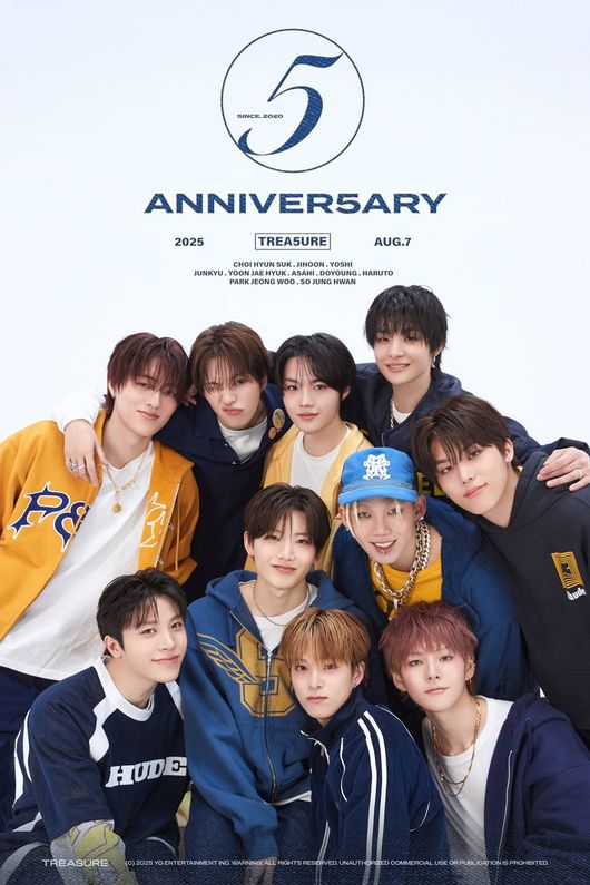 YG LIFE – TREASURE, Special Live to Celebrate 5th Anniversary